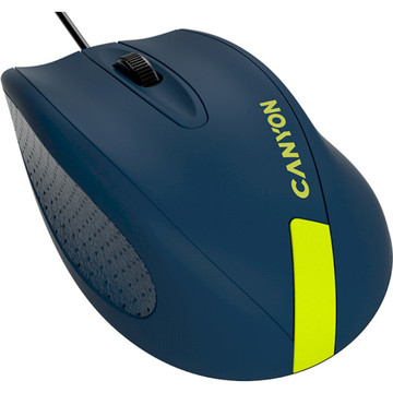 Мишка Canyon CNE-CMS11BY Blue/Yellow USB