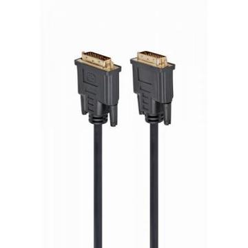 Кабель  Cablexpert (CC-DVI2-BK-10) DVI-D-DVI-D Dual link 3м Black