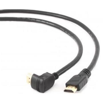 Кабель  HDMI Cablexpert (CC-HDMI490-15) V.1.4 вилка/угловая вилка 45 м