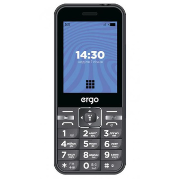 Мобільний телефон ERGO E281 Dual Sim (black)