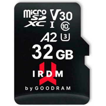 Карта памяти GOODRAM IRDM microSDXC 32GB UHS I U3 A2 + ad