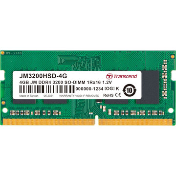 Оперативна пам'ять Transcend DDR4 3200 4GB SO-DIMM