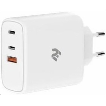 Зарядний пристрій 2Е USB-C Wall Charger GaN 65W white