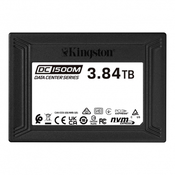 SSD накопитель SSD U.2 2.5" 3.84TB Kingston (SEDC1500M/3840G)