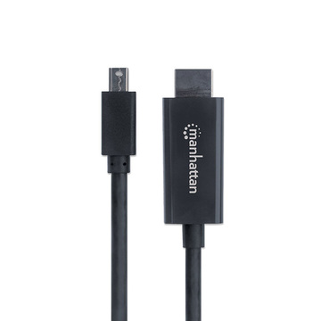 Кабель Intracom Mini DisplayPort - HDMI M/M 1.0м 4K@60Hz Black