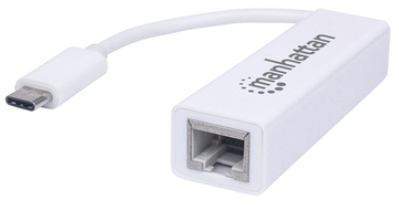 Адаптер и переходник Manhattan USB Type C/ Ethernet RJ45 1000 Mb