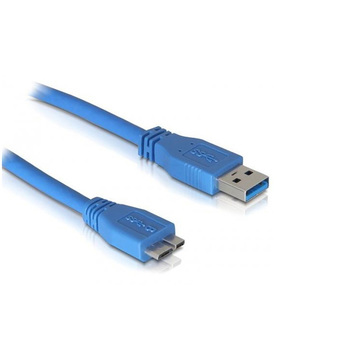 Кабель USB ATcom USB 3.0 AM/MicroBM 18 м blue