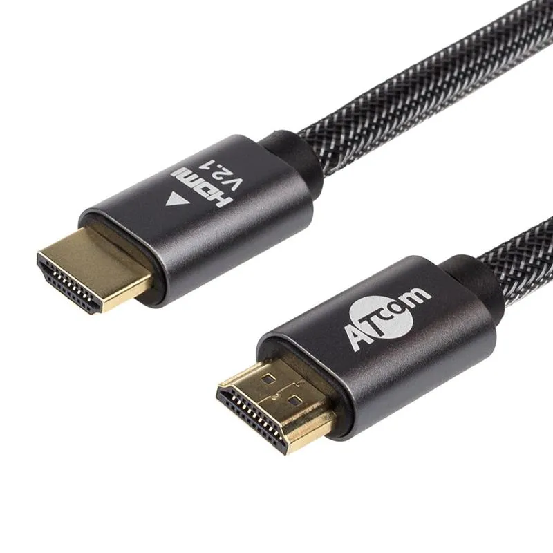 Кабель Atcom (AT23715) Premium HDMI-HDMI ver 2.1 4К 15м Black
