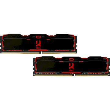 Оперативная память Goodram DDR4 8GB (2x4GB) IRDM X Black (IR-X2666D464L16S/8GDC)