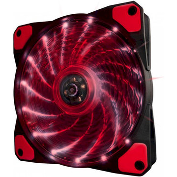 Система охолодження Frime Iris LED Fan 15LED Red OEM (FLF-HB120R15BULK)