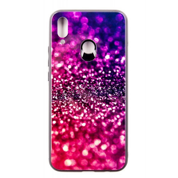 Чохол-накладка Dengos Glam для Huawei P Smart+ Бузковий калейдоскоп (DG-BC-GL-42)