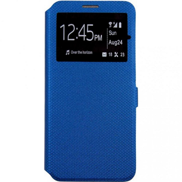 Чехол-книжка Dengos Flipp-Book Call ID POCO X3 blue (DG-SL-BK-279)