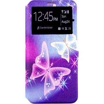 Чохол-книжка Dengos Flipp-Book Call ID для Samsung Galaxy A52 SM-A525 Рожевий метелик (DG-SL-BK-293)