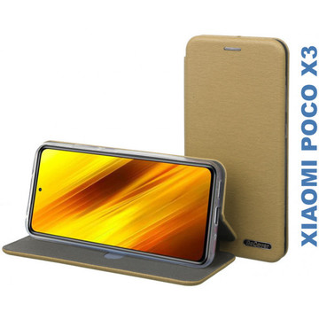 Чохол-книжка BeCover Exclusive для Xiaomi Poco X3 Sand (705749)