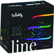 Гірлянда Twinkly Line RGB, подовжувач TWL100STW-BEU 1,5м, Gen II, IP20, кабель чорний