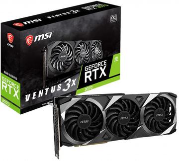 Відеокарта MSI Nvidia GeForce RTX 3070 VENTUS 3X 8G OC LHR