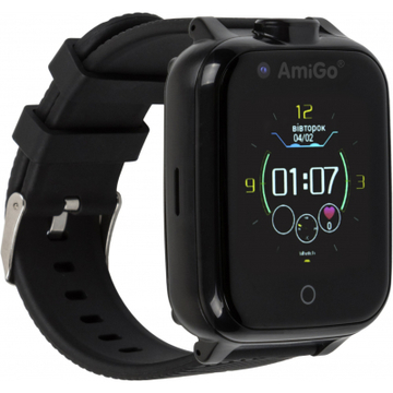 Детские Smart-часы AmiGo GO006 GPS 4G WIFI Videocall Black