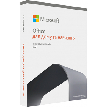 Офісна програма Microsoft Office Home and Student 2021 Ukrainian CEE Only Medialess (79G-05435)