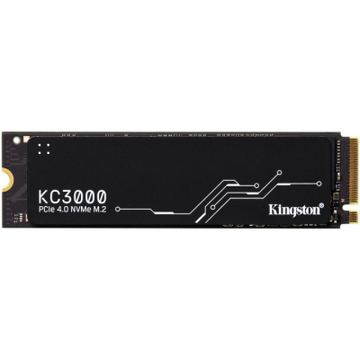 SSD накопитель Kingston KC3000 1TB M.2 PCIe 4.0  NVMe (SKC3000S/1024G)