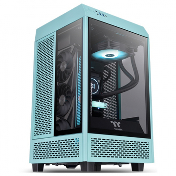 Корпус Thermaltake The Tower 100 Turquoise (CA-1R3-00SBWN-00)
