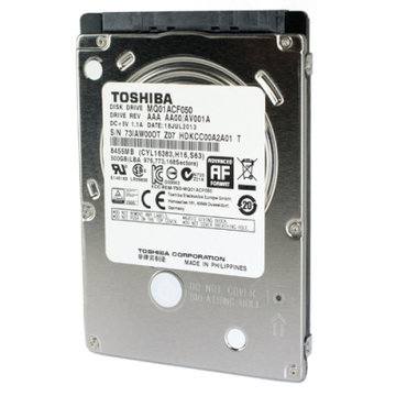 Жесткий диск TOSHIBA 500GB (MQ01ACF050)