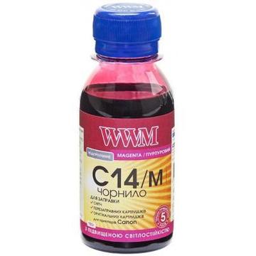 Чернило WWM CANON CLI-451/CLI-471 100г Magenta (C14/M-2)