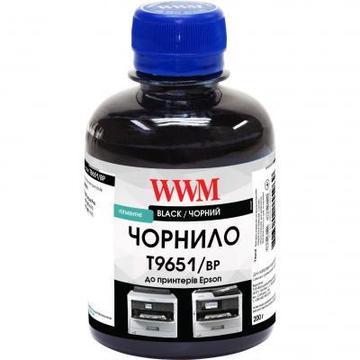 Чорнило WWM Epson WF-M5799DWF/WF-M5299DW 200г Black Pigmented (T9651/BP)