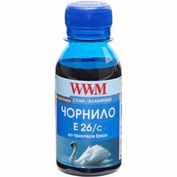 Чернило WWM Epson XP-600/XP-605/XP-700 100г Cyan (E26/C-2)