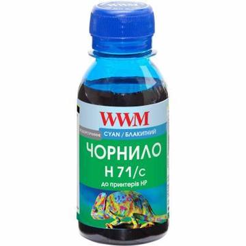 Чернило WWM HP №711 100г Cyan (H71/C-2)