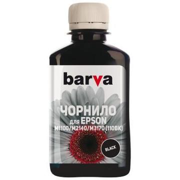 Чернило Barva EPSON M1100/M3170 (110) BLACK 180мл Pigm. (E110-725)