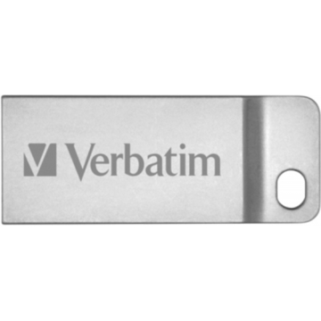 Флеш пам'ять USB Verbatim 32GB Metal Executive Silver USB 2.0 (98749)