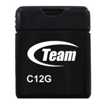 Флеш память USB Team 4GB C12G Black USB 2.0 (TC12G4GB01)
