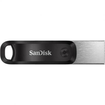 Флеш пам'ять USB SanDisk 64GB iXpand Go USB 3.0 /Lightning (SDIX60N-064G-GN6NN)