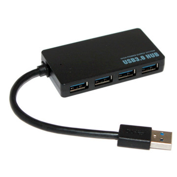USB Хаб Voltronic Black (YT-3HF4/2TB/08645)