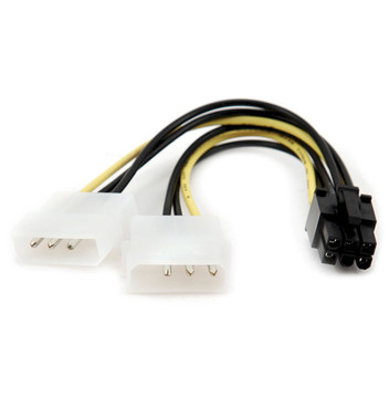 Кабель синхронізації Gembird (CC-PSU-6) Molex - 6 pin 0.15 м