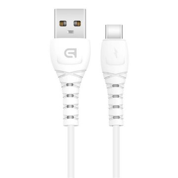 Кабель синхронізації Armorstandart AR16 USB-USB-C 3А 1м White (ARM59533)