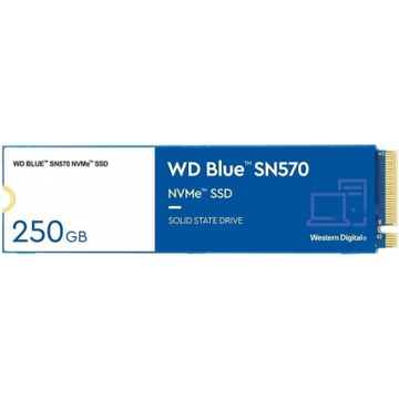 SSD накопитель Western Digital 250GB Blue SN570(WDS250G3B0C)