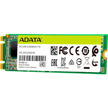SSD накопитель ADATA SATA M.2 512GB SU650 (ASU650NS38-512GT-C)