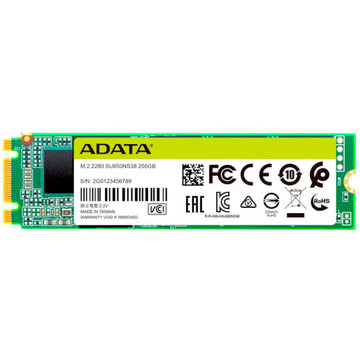 SSD накопитель ADATA 256GB (ASU650NS38-256GT-C)