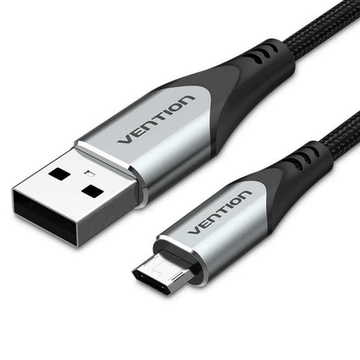 Кабель синхронизации Vention USB - microUSB 3A 2 m Black (COCHH)