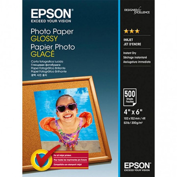 Фотопапір Epson 10х15 Glossy Photo (C13S042549)
