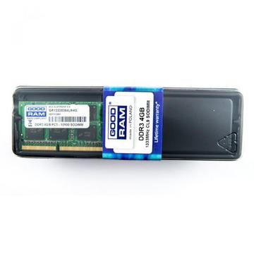 Оперативна пам'ять Goodram SoDIMM DDR3 4GB 1333 MHz (GR1333S364L9S/4G)