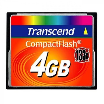 Карта пам'яті  Transcend 4Gb Compact Flash 133x (TS4GCF133)