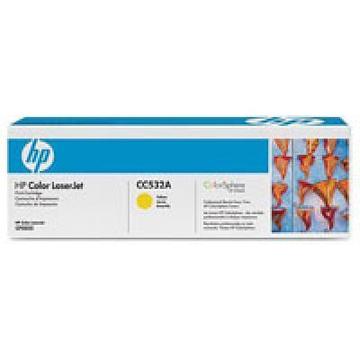 Картридж HP CLJ CP2025/ CM2320 series, Yellow (CC532A)