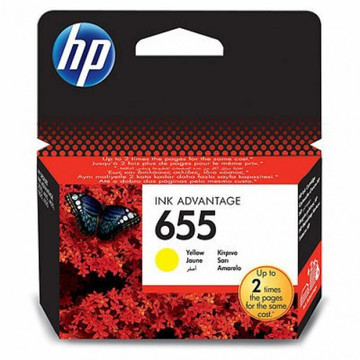 Струйный картридж HP DJ No.655 Yellow  (CZ112AE)