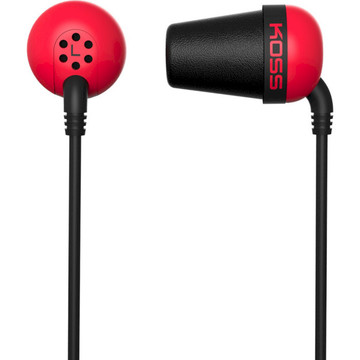 Наушники Koss The Plug Noise Isolating Red