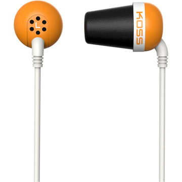 Наушники Koss The Plug Noise Isolating Orange