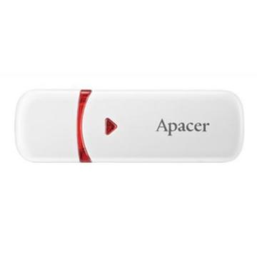 Флеш память USB Apacer 8GB AH333 white USB 2.0 (AP8GAH333W-1)
