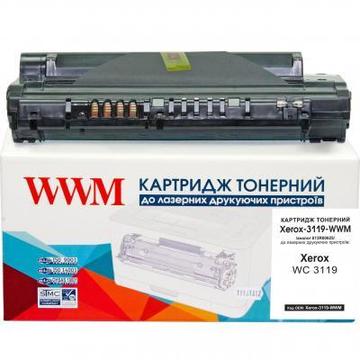 Картридж WWM Xerox WC 3119, 013R00625 Black (Xerox-3119-WWM)