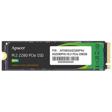 SSD накопичувач Apacer 256GB (AP256GAS2280P4U-1)